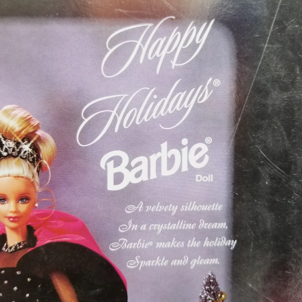 Barbie RARE MISPRINT 1998 Special Edition Happy Holidays Doll Mattel NIB Vintage